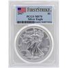 Image 1 : 2017 $1 American Silver Eagle Coin PCGS MS70 First Strike