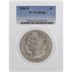 1888-O $1 Morgan Silver Dollar Coin PCGS MS64
