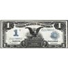 Image 1 : 1899 $1 Black Eagle Silver Certificate Note