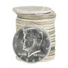 Image 1 : Roll of (20) 1964 Brilliant Uncirculated Kennedy Half Dollars