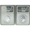Image 2 : Lot of (2) 2018 Great Britain 5 Pound Queen's Beasts Silver Coins NGC MS69 Early