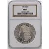 Image 1 : 1882-S $1 Morgan Silver Dollar Coin NGC MS65