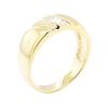 Image 4 : 14KT Yellow Gold 0.25 ctw Diamond Ring