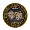 Image 1 : .999 Fine Silver Gold Coast Las Vegas $10 Casino Limited Edition Gaming Token