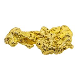 Australian Gold Nugget Total Weight 12.34 Grams