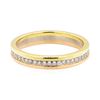 Image 1 : 18KT Yellow, White and Rose Gold 0.25 ctw Diamond Ring