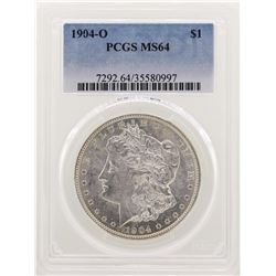 1904-O $1 Morgan Silver Dollar Coin PCGS MS64