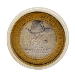 .999 Fine Silver Sam Boyd's Fremont $10 Casino Limited Edition Gaming Token