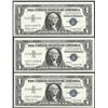 Image 1 : Lot of (3) Consecutive 1957B $1 Silver Certificate Notes