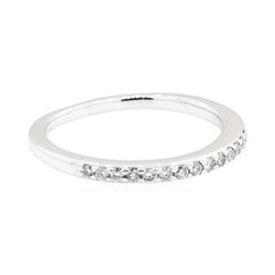14KT White Gold 0.20 ctw Diamond Band