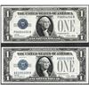 Image 1 : Lot of (2) 1928A Funnyback Silver Certificate Notes