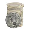 Image 1 : Roll of (20) 1923 $1 Brilliant Uncirculated Peace Silver Dollar Coins