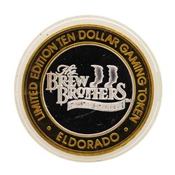 .999 Silver Eldorado Hotel and Casino $10 Casino Gaming Token Limited Edition