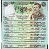 Image 1 : Lot of (10) Iraqi 25 Dinars Saddam Hussein Notes