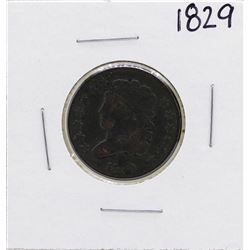 1829 Draped Bust Half Cent Coin