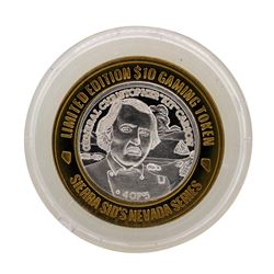 .999 Silver Sierra Sids Sparks, Nevada $10 Casino Limited Edition Gaming Token