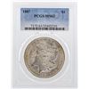 Image 1 : 1887 $1 Morgan Silver Dollar Coin PCGS MS63