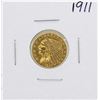 Image 1 : 1911 $2 1/2 Indian Head Quarter Eagle Gold Coin