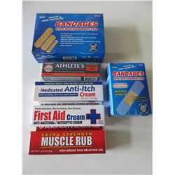 Bundle of First Aid Products / great value here
