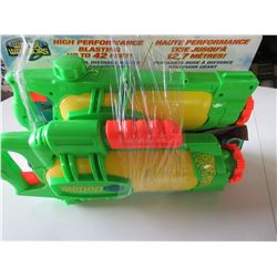 2 Water Warriers Water Blaster water guns shoots water up to 42ft