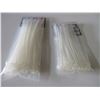 Image 1 : 2 New packs of Cable/Zip Ties 100 per pack / 8 inch & 6 inch