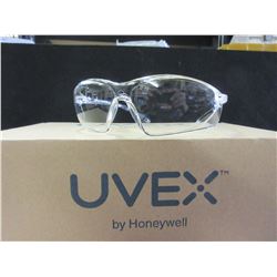 5 New Pairs of UVEX Clear Safety Glasses by Honeywell