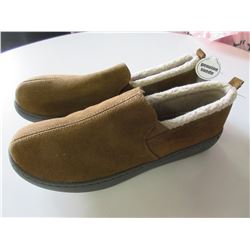 New Mossimo Mens Slippers Genuine Suede non marking sole / size 11