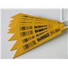 Image 1 : New DeWalt 6 inch Bi-Metal Recip/Sawzall Blades / 10 blades