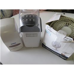 Flat with  Fan / Popcorn Popper / and Soap Dispensor with full soap