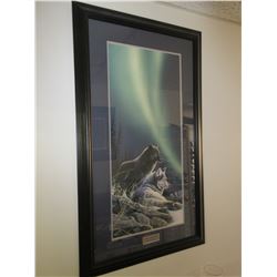 Art Print 26 x 45 Signed & Numbered 195/450 Northern Tranquility by