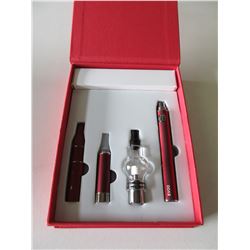 RED 3 in 1 Wax Vaporizer Pen Kit Dry Herb electronic cigarettes with