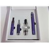 Image 1 : PURPLE 3 in 1 Wax Vaporizer Pen Kit Dry Herb electronic cigarettes with