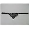 Image 1 : New Bandana Dog Collar / from 15in - 18 1/2 in / large dogs / Black