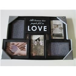 New Multi Picture Frame / 4 x 6 inch