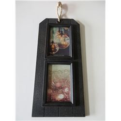 New Picture Frame 8 x 17 with Hardware to hang / 4 x 6 frames