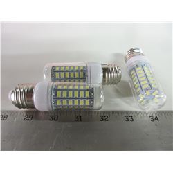 3 New 56 LED Cobb Lightbulbs / White / save huge on power