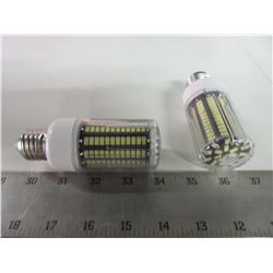 2 New 136 LED Cobb Lightbulbs / super bright = to 100 watt regular bulb