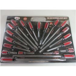 New 20 Piece ScrewDriver Set