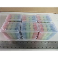 Large bundle of Giant Sidewalk Chalk / 6 packs of 12 each / 72 total pc's