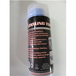 Blue Cooling Towel / Just wet and flick towel stays  cold for hrs