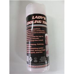 Pink Cooling Towel / Just wet and flick towel stays  cold for hrs