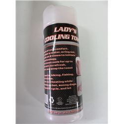 Pink Cooling Towel / Just wet and flick towel stays  cold for hrs