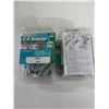 Image 1 : 4 New packs of E-Z Anchors for drywall / no.8  zinc self drilling 20 pieces per
