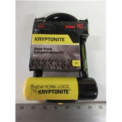 New Kryptonite New York Fahgettaboudit Lock / great for ATV-BIKE-or any