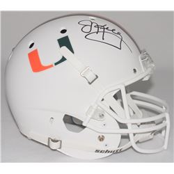 Jim Kelly Signed University of Miami Full-Size Helmet (Radtke COA)