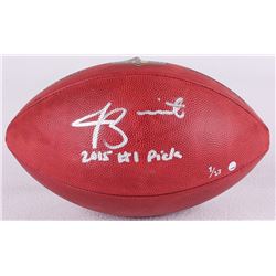 Jameis Winston Signed NFL Official Game Ball Inscribed "2015 #1 Pick" Limited Edition #1/13 (Steiner