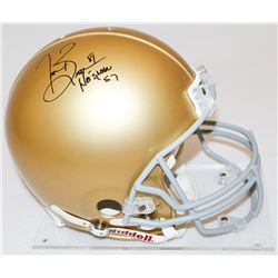 Tim Brown Signed Notre Dame Full-Size Helmet Inscribed "Heisman '87" (Radtke COA  Brown Hologram)
