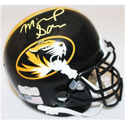 Michael Sam Signed Missouri Mini-Helmet (Radtke COA)