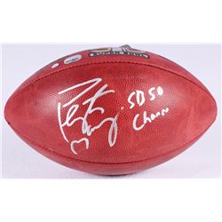 Peyton Manning Signed Super Bowl 50 NFL Official Game Ball Inscribed "SB 50 Champs" (Steiner COA  Fa