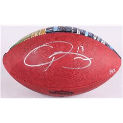 Odell Beckham Jr. Signed LE Custom Hand-Painted "The Duke" NFL Official Game Ball Out of /13 (Steine